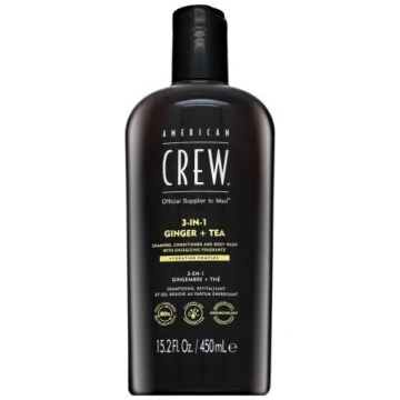 "American Crew 3-in-1 Ingvera tējas Šampūns, Kondi