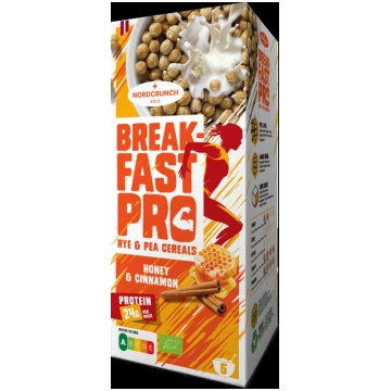 Breakfast Pro rudzu un zirņu bumbiņas ar medu un k