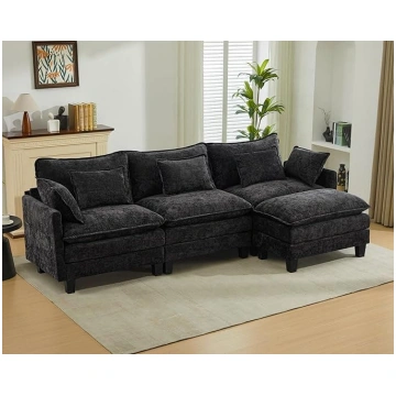 SAMERY Corner Sofa Modular Sofa Couch L Shape with