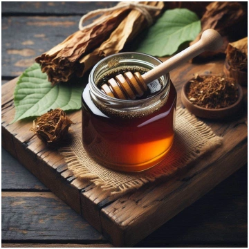 Tumšais medus un tabaka, aromātiskā eļļa - 250 ml 