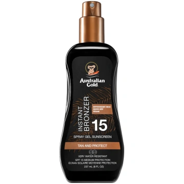 AUSTRALIAN GOLD Spray Gel With Bronzer SPF15