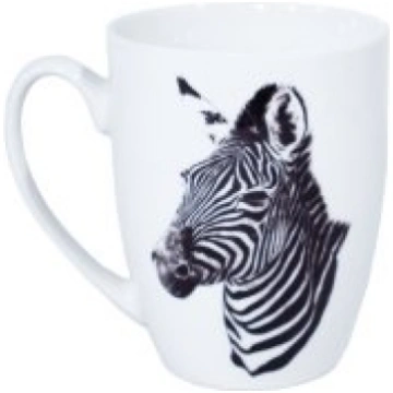 KETLER Krūze keramiska 350ml, Zebra