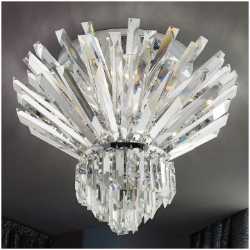 Kristāla griestu lampa Cristalli, 60 cm Patrizia V