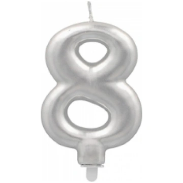 SVECE-CIPARS ""8"", 7CM, SUDRABA 0.033kg/iepak., P