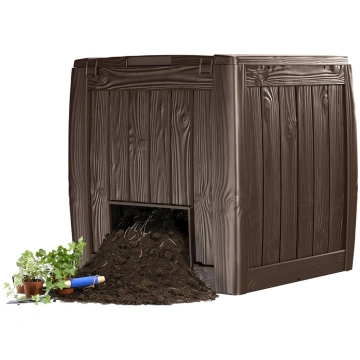 Keter A-1613-1 548584 Kompostētājs Deco, koka izsk