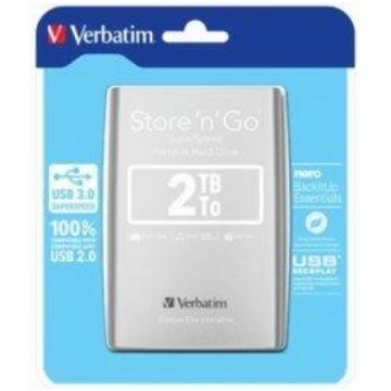 Verbatim Store "n" Go Ārējais cietais disks 2TB (5