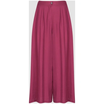 Pantalone fluido in viscosa palazzo DS1030 - SANGR