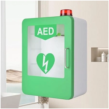 Sienas AED glabāšanas skapis Portatīvais defibrila
