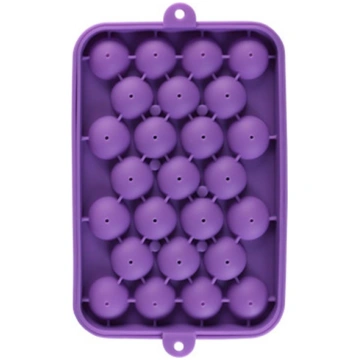 Leeseph Round Ice Cube Trays, Silicone Ice Ball Ma