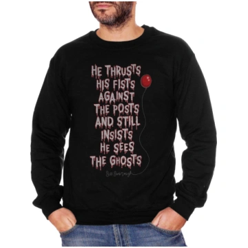 Felpa Girocollo Movie Book Stephen King Quotes Gho