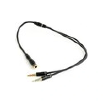 CABLE AUDIO 3.5MM SOCKET TO/2X3.5MM PLUG CCA-418M 