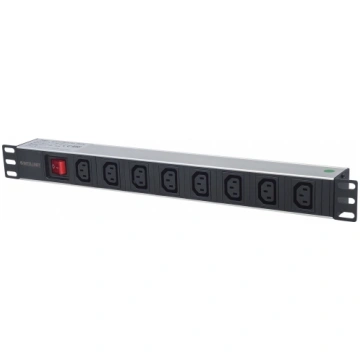 Intellinet 19" 1U Rackmount 8-Output C13 Power Dis