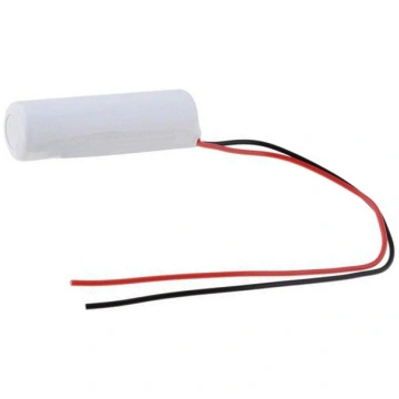 Battery: lithium; 14500; 3.6V; 2600mAh; non-rechar