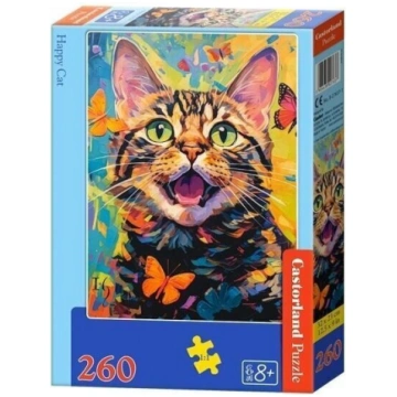 Puzle Castorland Happy Cat, 260 d