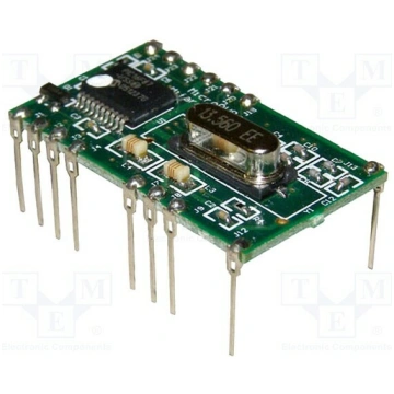 RFID reader; 4.5÷5.5V; RS232 TTL; 30.5x18mm; pin s