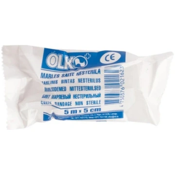 Olko Marles saite - nesterila, 5 m x 5 cm