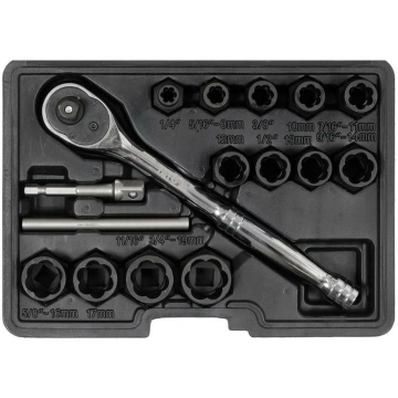 Yato YT-05897 screw/bolt extractor 16 pc(s)