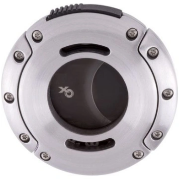 Xikar XO Brushed Silver black blades, Guillotine C