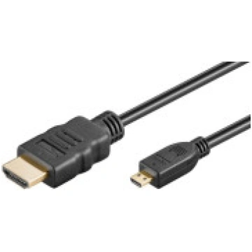 PremiumCord 4K HDMI A micro D kabelis. 1m [kabel D