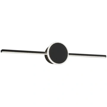 SIENAS LAMPA LED VANNAS ISTABAS APAĻŠ MELNS 80CM A