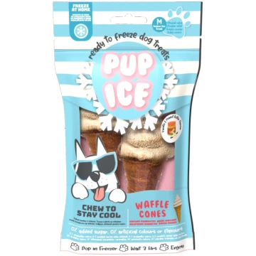Atvēsinošs saldējums suņiem – Pup Ice Waffle Cones