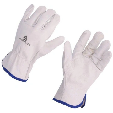 Protective gloves; Size: 10; natural leather; FBN4