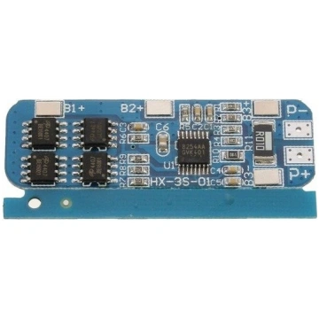 BMS PCM PCB charging module Li-ion 3S 12V 6-8A - f