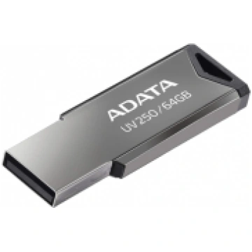 USB Flash UV250 64 GB, USB 2.0, Pelēks AUV250-64G-