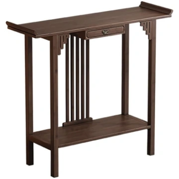 Modern Wooden Console Table, Console Table with Dr