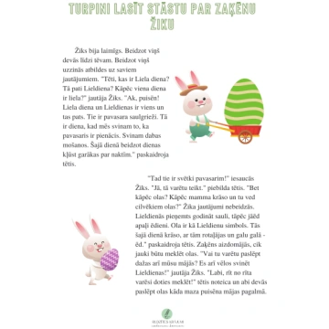Uzdevumu krājums "Lieldienas zaķu ģimenē" - Mācību