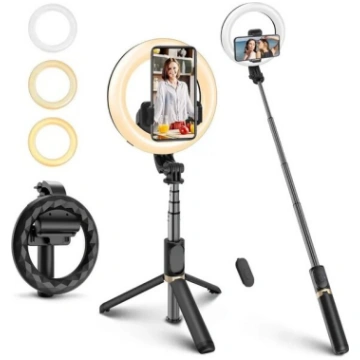 Selfiju kāts ("Selfie stick") Pašbildes nūja ar st