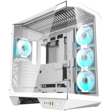 Darkflash DY470 computer case (white) + 4 fans