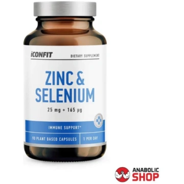Iconfit Zinc & Selenium Cinks un Selēns 90 kapsula