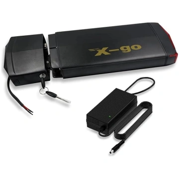 X-go Pannier Rack Ebike akumulators 36 V 13 Ah lit