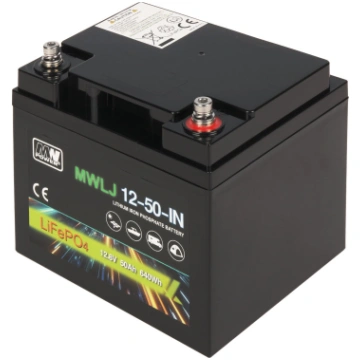 AKUMULATORS 12.8V/50AH/LIFEPO4-MWLJ MW Power