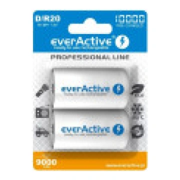 EverActive Professional Line D R20 akumulators 100