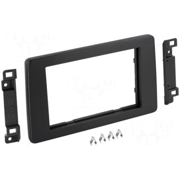 Radio frame | Renault | 2 DIN | black ACV 381250-2
