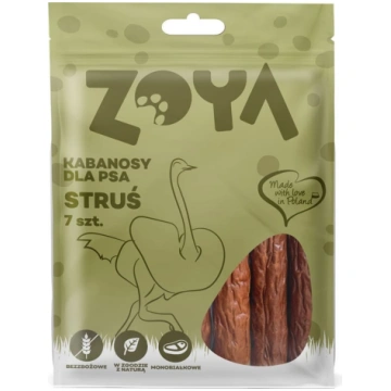 Zoya strausu kabanosu suņu našķi 7gab DLPZOYPRZ006