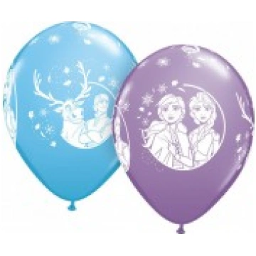 Baloni 29cm, Frozen - ledus sirds, Disney, QUALATE