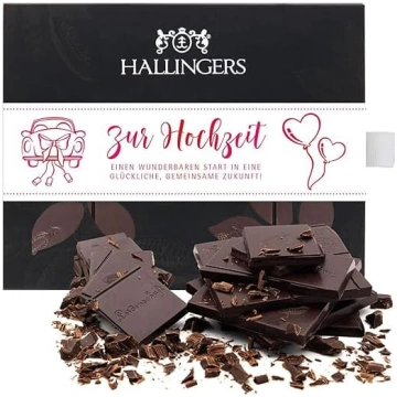 Hallingers Zur Hochzeit - Vegan šokolādes tumšs sm