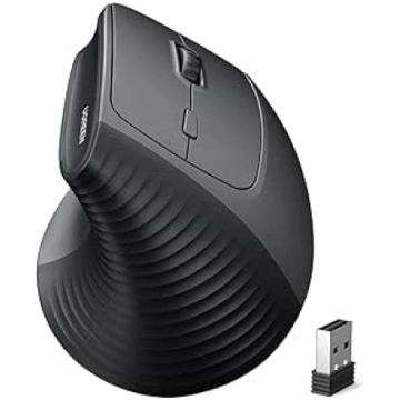 UGREEN 2.4G & Bluetooth Mouse Wireless Vertical Er