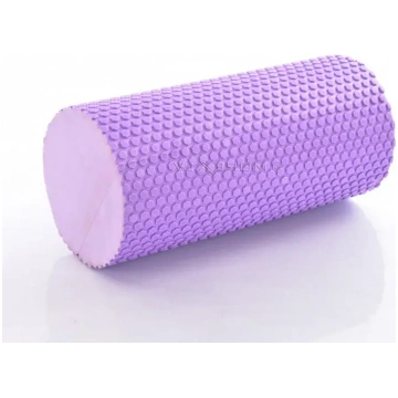 Masāžas jogas pilates putu rullis violets (DY-FR-0