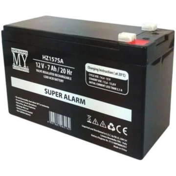 Batteria Ricaricabile al Piombo 12V 7Ah 20Hr HZ157