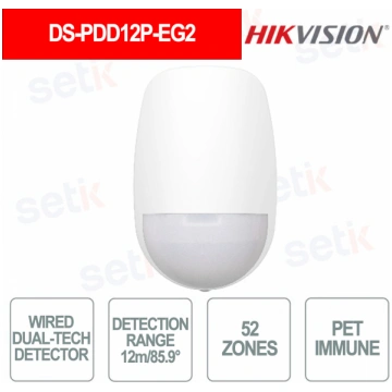 DS-PDD12P-EG2 - Hikvision 24GHz 12m Dual-Tech Micr