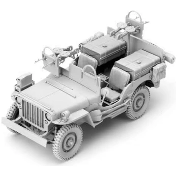 British WWII Commando Jeep SOLMODEL