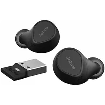 Jabra Evolve2 Buds, MS, USB-A +Wireless Charging P