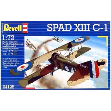 REVELL Līmējamais modelis 04125 Spad XIII C-1