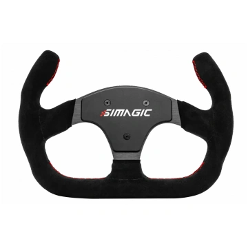 Professional Suede C-Shaped Racing Steering Wheel 