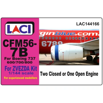 CFM56-7B - Two Closed Or One Open Engine For Boein