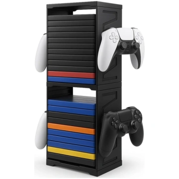 Spēļu glabāšanas tornis PS5, PS4, Xbox Series X/S,
